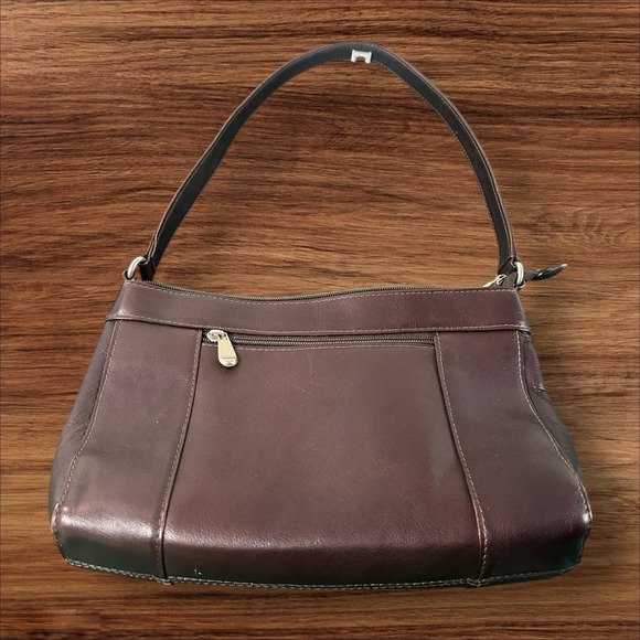 Le Donne Leather Collection Handbags - Le‎ Donne Leather Collection Brown Shoulder Bag Classic Everyday Style